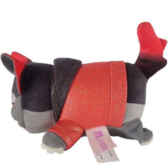 Aphmau Demon Cat Plush 6" Red Glitter Outfit Bonkers Toy 2024 Collectible Soft - Picture 7 of 16